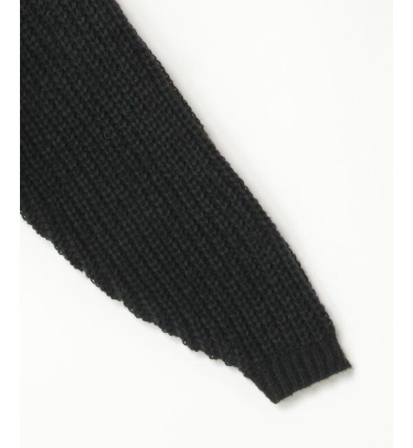 VENCE share style「ウールタッチ刺繍クリップドプルオーバー」|ニット・セーター|