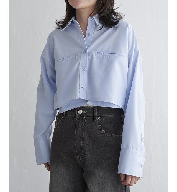 VENCE share style「ブロードショートシャツ」|シャツ・ブラウス|