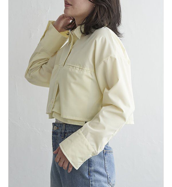 VENCE share style「ブロードショートシャツ」|シャツ・ブラウス|