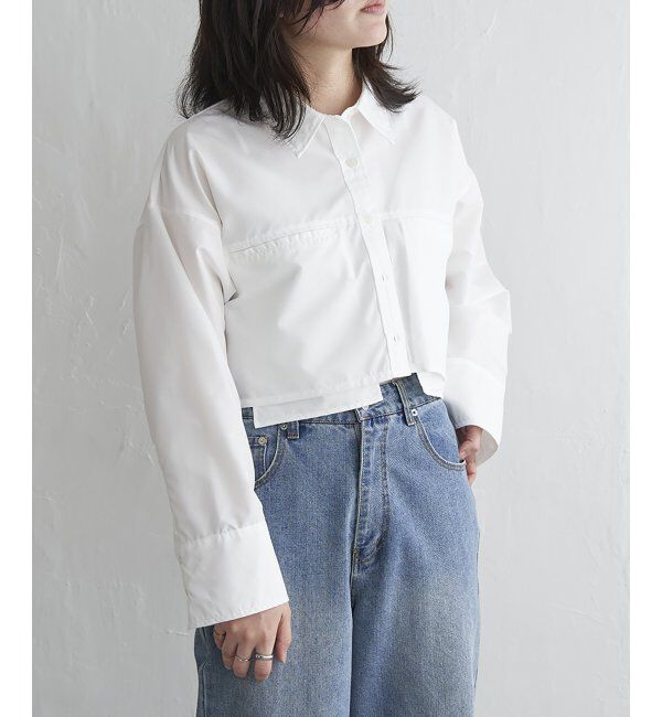 VENCE share style「ブロードショートシャツ」|シャツ・ブラウス|