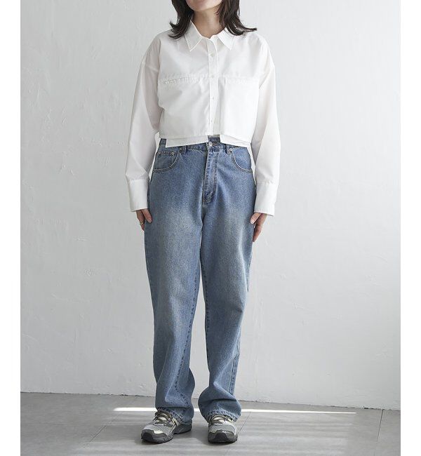 VENCE share style「ブロードショートシャツ」|シャツ・ブラウス|