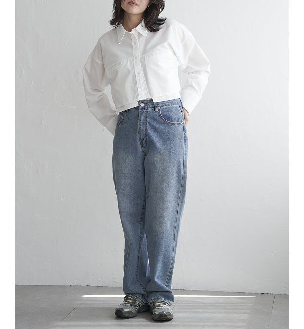 VENCE share style「ブロードショートシャツ」|シャツ・ブラウス|