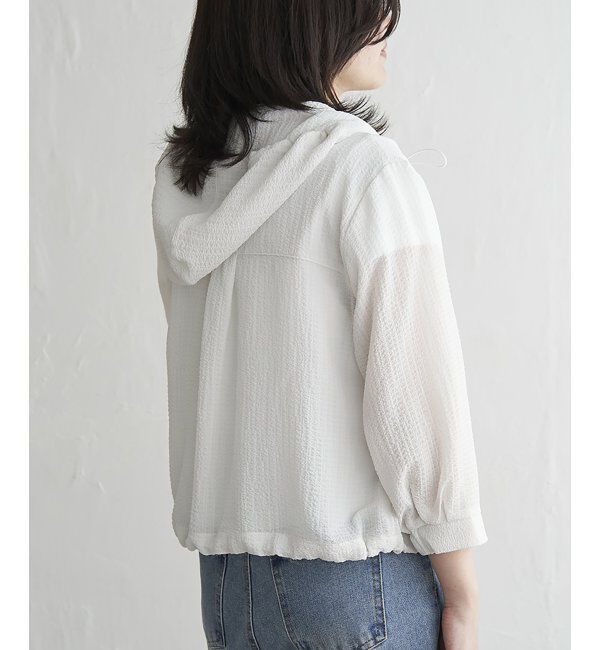 VENCE share style「シワポコシアーフードブルゾン」|その他|