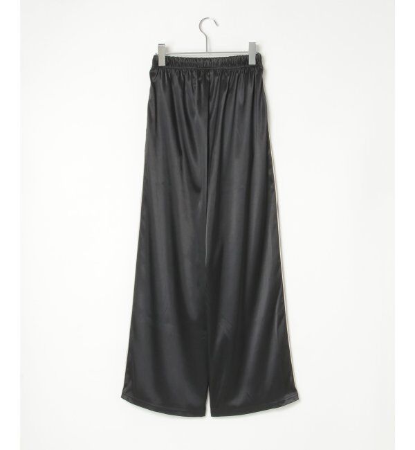 VENCE share style「サテンサイドラインパンツ」|デニム|