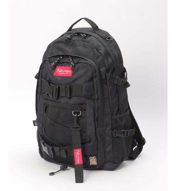 VENCE share style「Philip Lumbang／フィリップ・ランバン BOXロゴバンジーコードバックパック」|その他|レッド