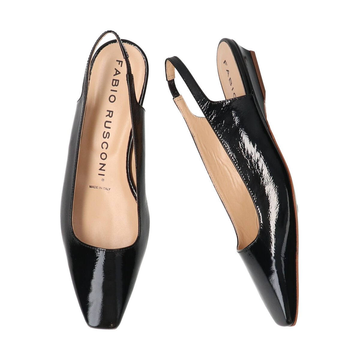 FABIO RUSCONI 「【FABIO RUSCONI】スクエアトウバックバンドパンプス」|パンプス|