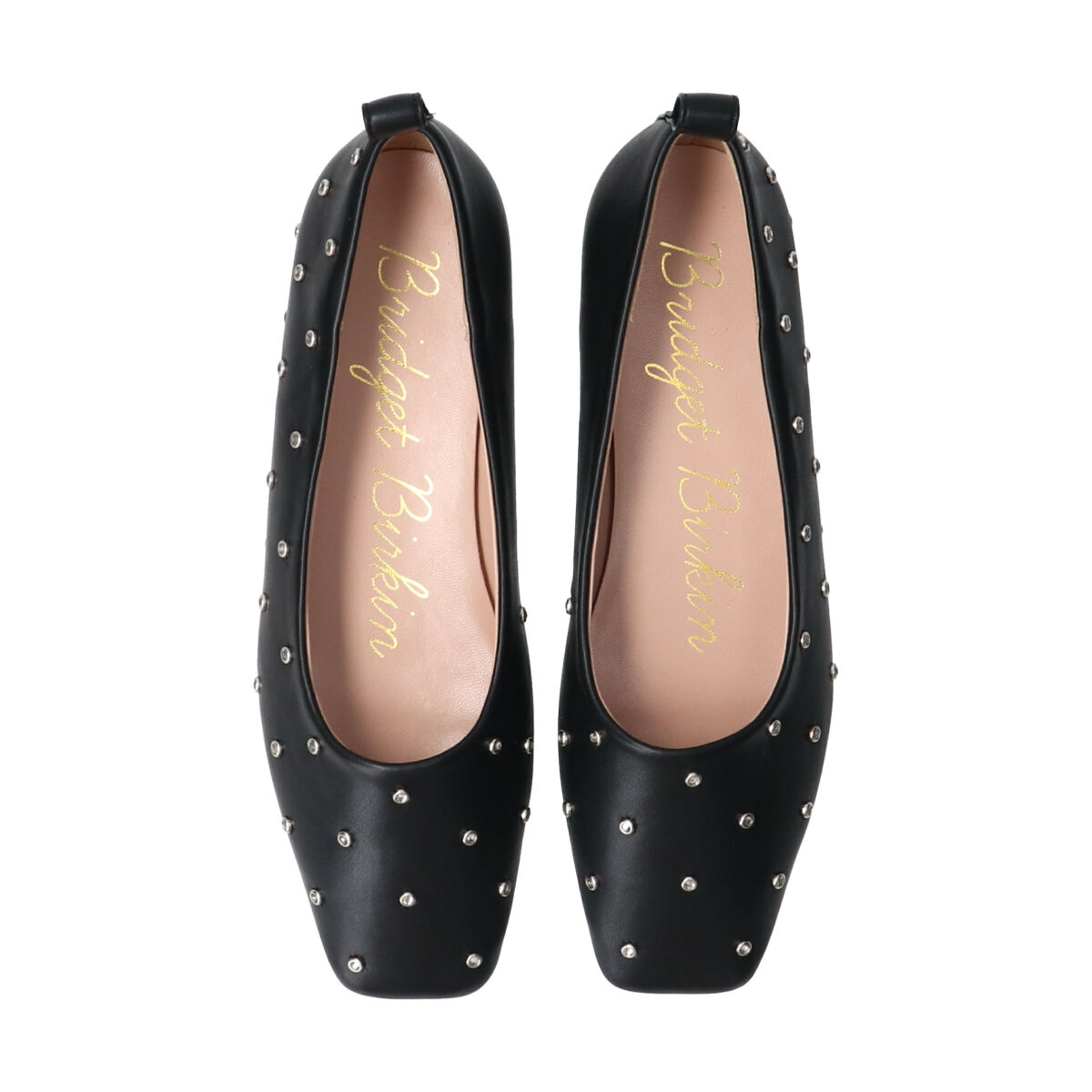 Bridget Birkin「【Bridget Birkin】ドットビジューフラットシューズ」|パンプス|