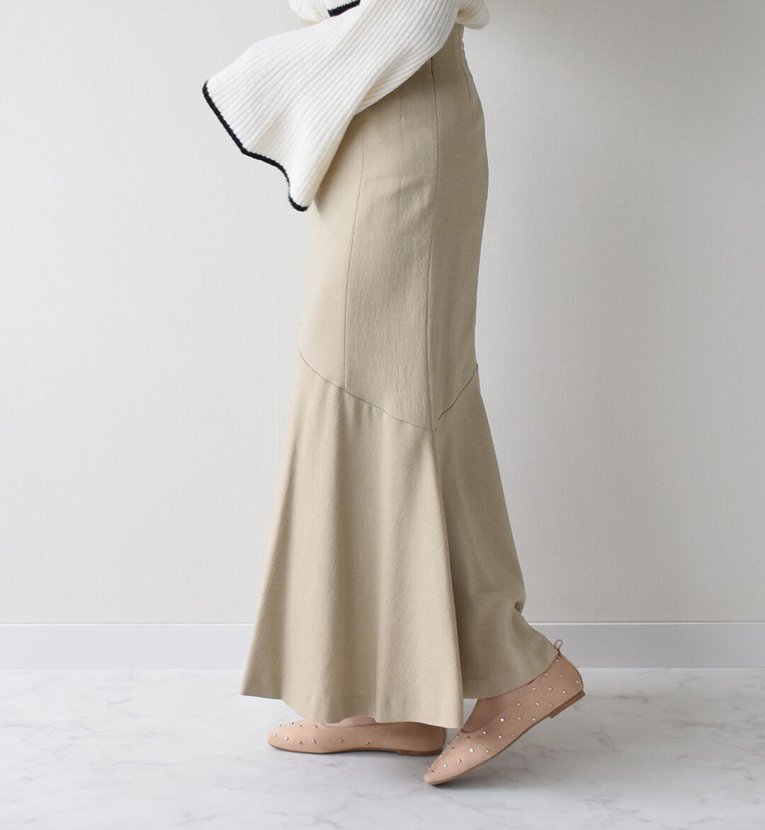 Bridget Birkin「【Bridget Birkin】ドットビジューフラットシューズ」|パンプス|