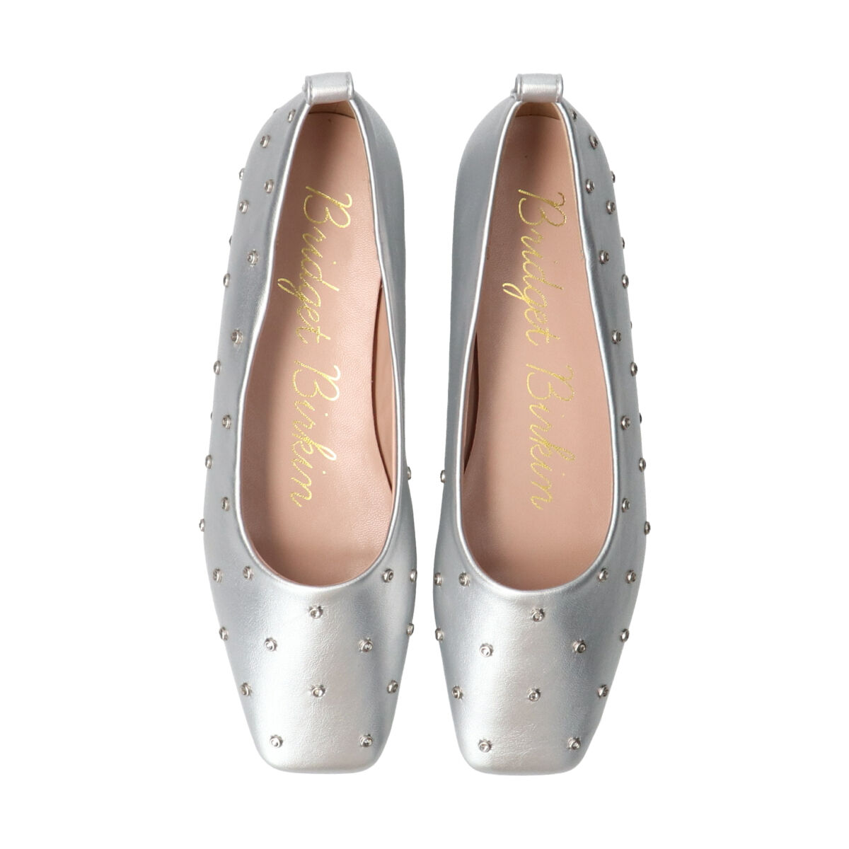 Bridget Birkin「【Bridget Birkin】ドットビジューフラットシューズ」|パンプス|