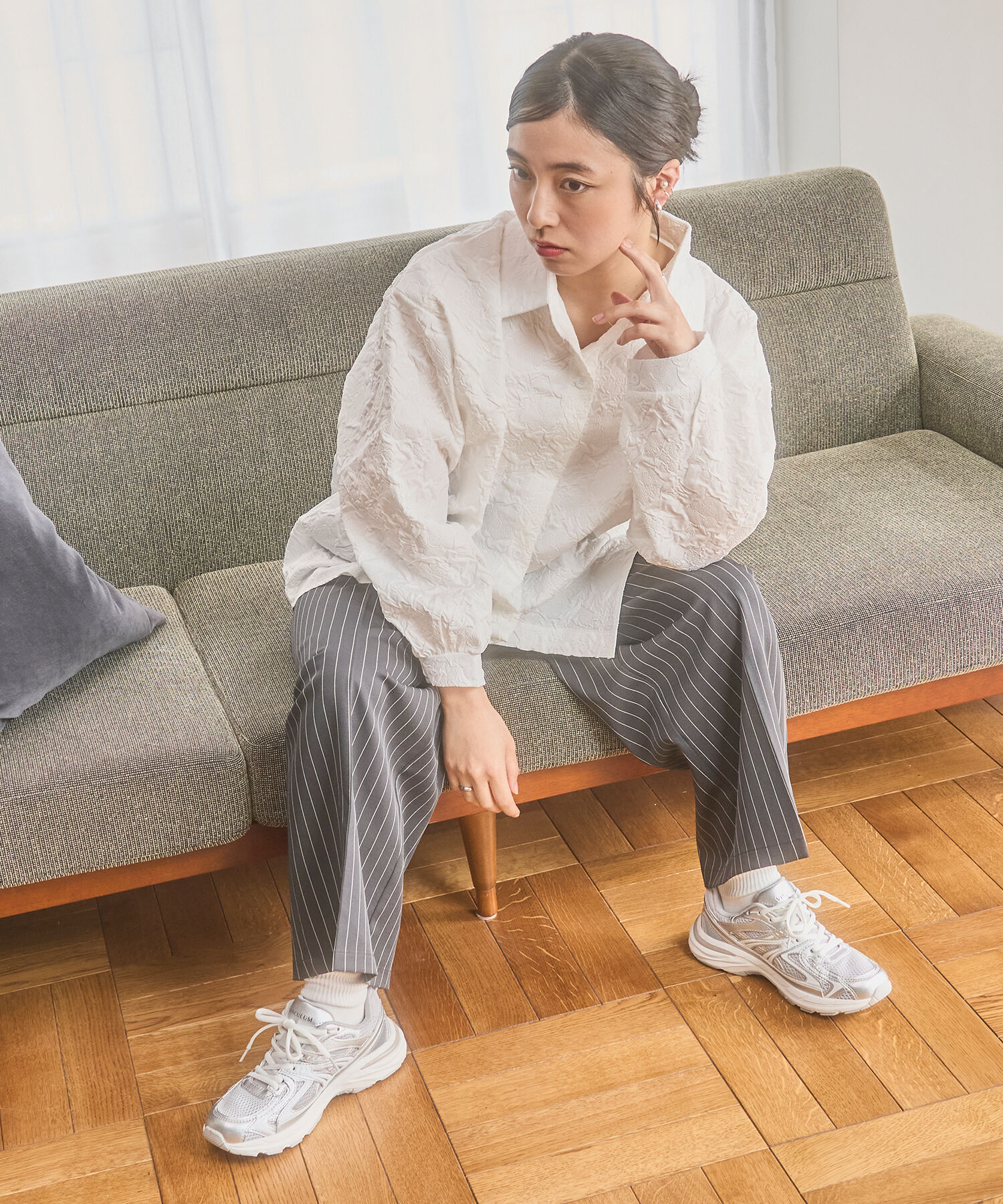 VINCULUM「【VINCULUM】レースアップダッドスニーカー(755106)」|スニーカー|