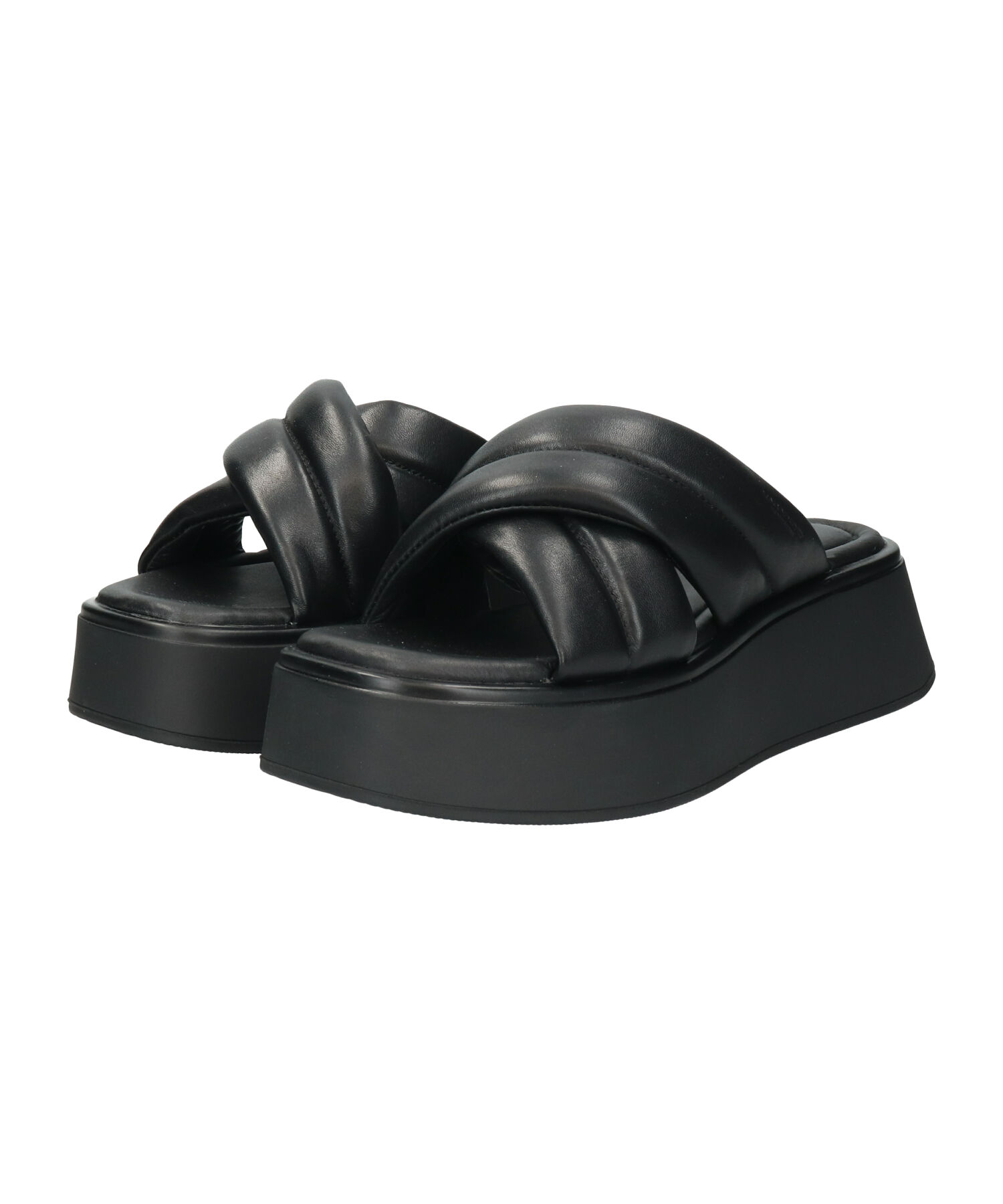 IMPORT SELECT「【VAGABOND】スクエアトウ厚底クロスストラップサンダル(E52103)」|サンダル|