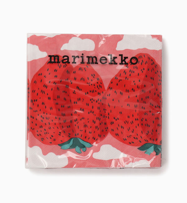 Marimekko「Mansikkavuoret ランチナプキン33X33」|その他|