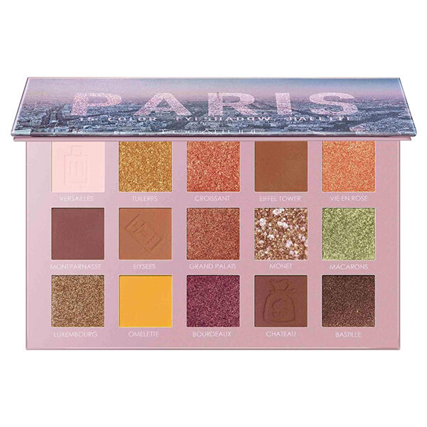  「FOCALLURE GO TRAVEL 15色アイシャドウパレット 01 パリ hi Paris (150g)」|アイシャドウ|その他