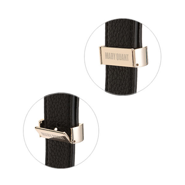 MARY QUANT「シュリンクデイジーエンボス ショルダー」|ショルダー・メッセンジャー|