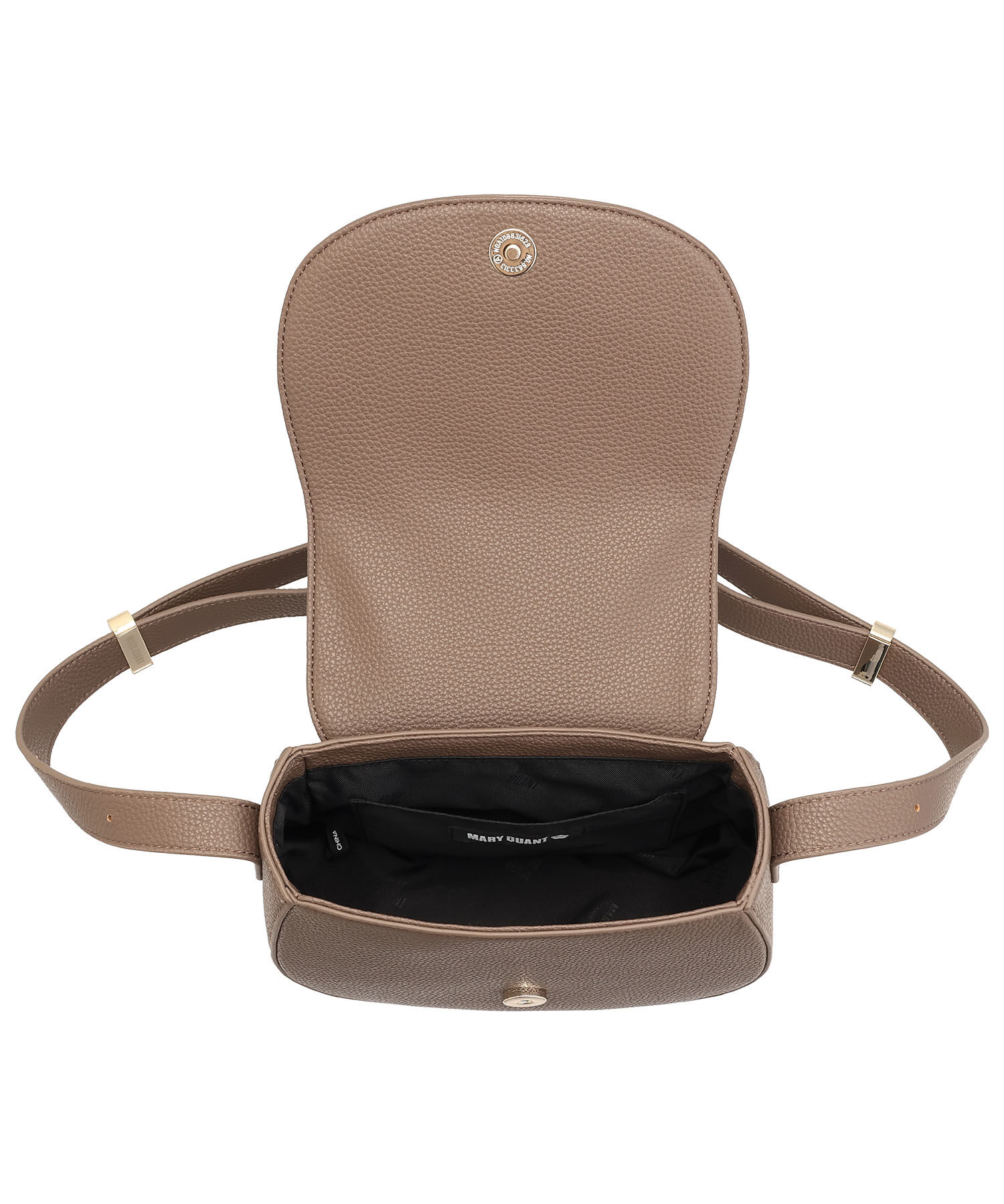 MARY QUANT「シュリンクデイジーエンボス ショルダー」|ショルダー・メッセンジャー|