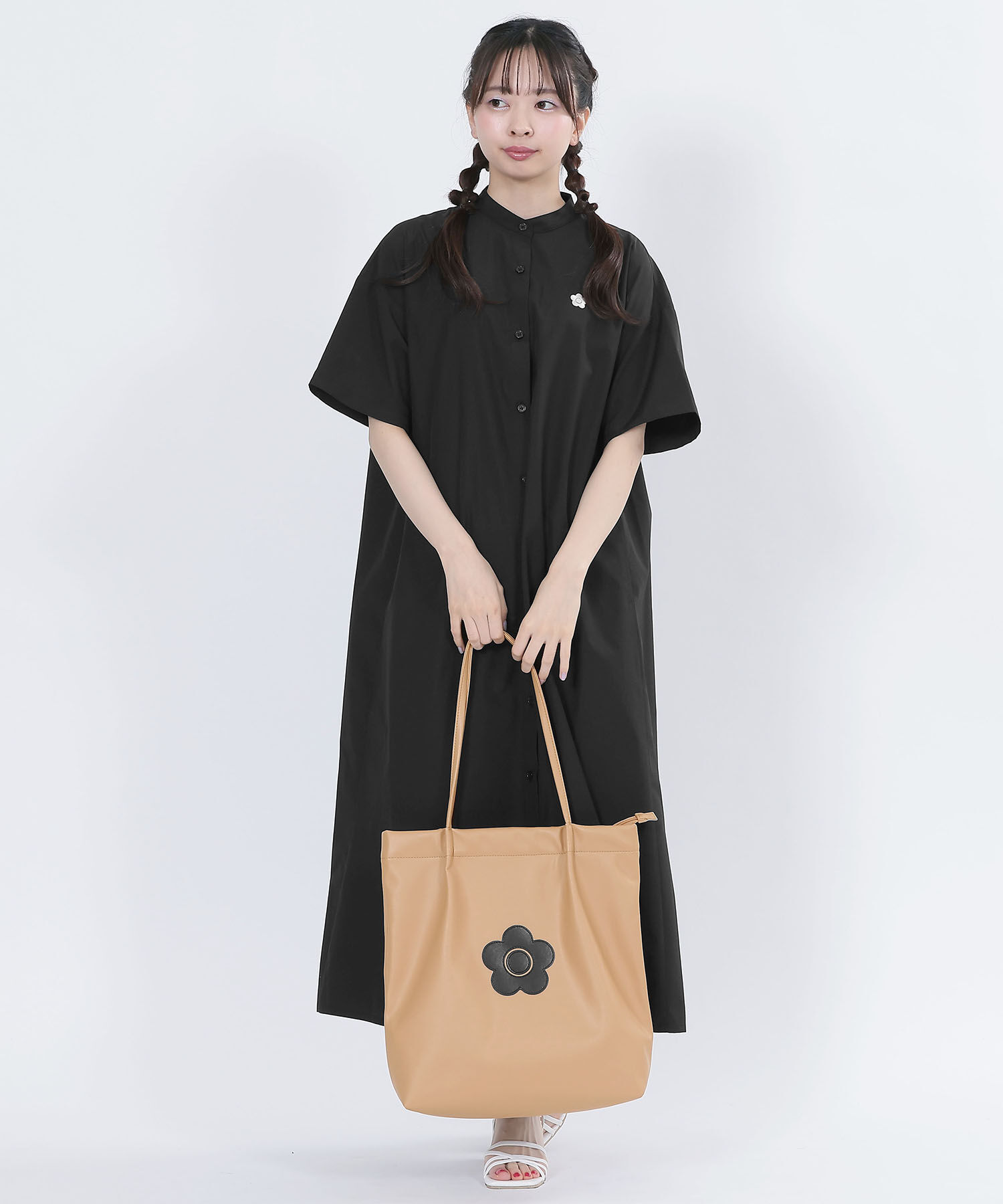 MARY QUANT「デイジーパッチソフト トート」|トートバッグ|