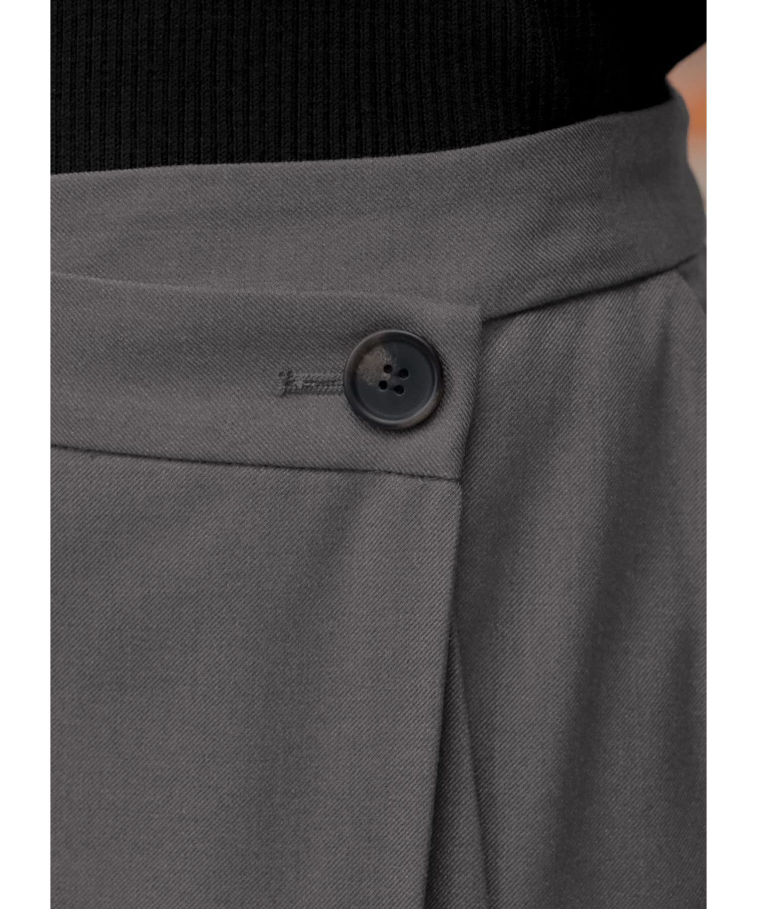 STYLE DELI「アシンメトリーラップスカート」|スカート|