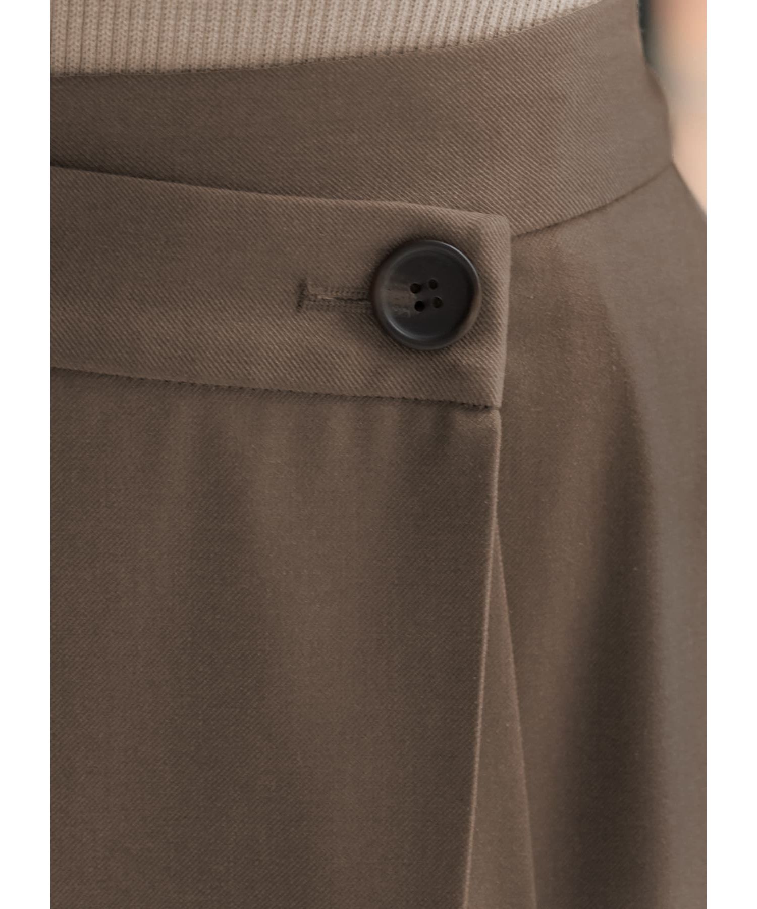 STYLE DELI「アシンメトリーラップスカート」|スカート|