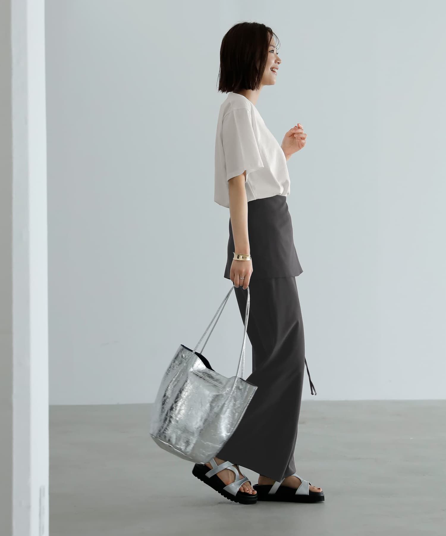 STYLE DELI「ボーイズフォルムのVネックTシャツ」|Tシャツ・カットソー|