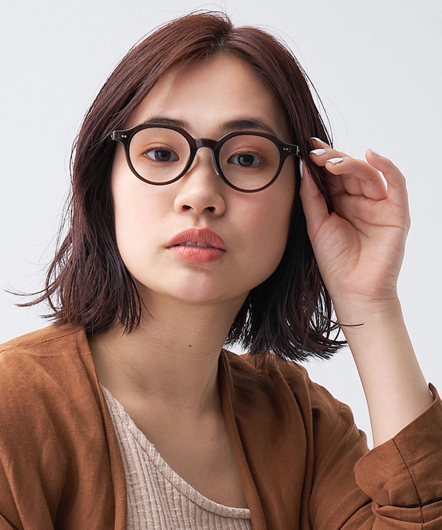  「ボストン型 クラウンパント 軽量 メガネ｜おうち時間を快適に過ごす ズレ落ち防止 レンズ交換券付き」|メガネ|