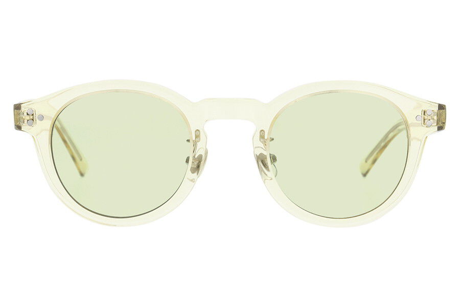  「【WEB限定】ボストン型 サングラス｜黒縁フレーム｜クリアフレーム｜紫外線対策」|サングラス|