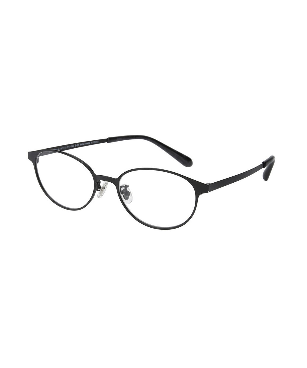  「オーバル型 メガネ ｜SUPER LIGHT METAL（スーパーライト･メタル） レンズ交換券付き」|メガネ|ブラック