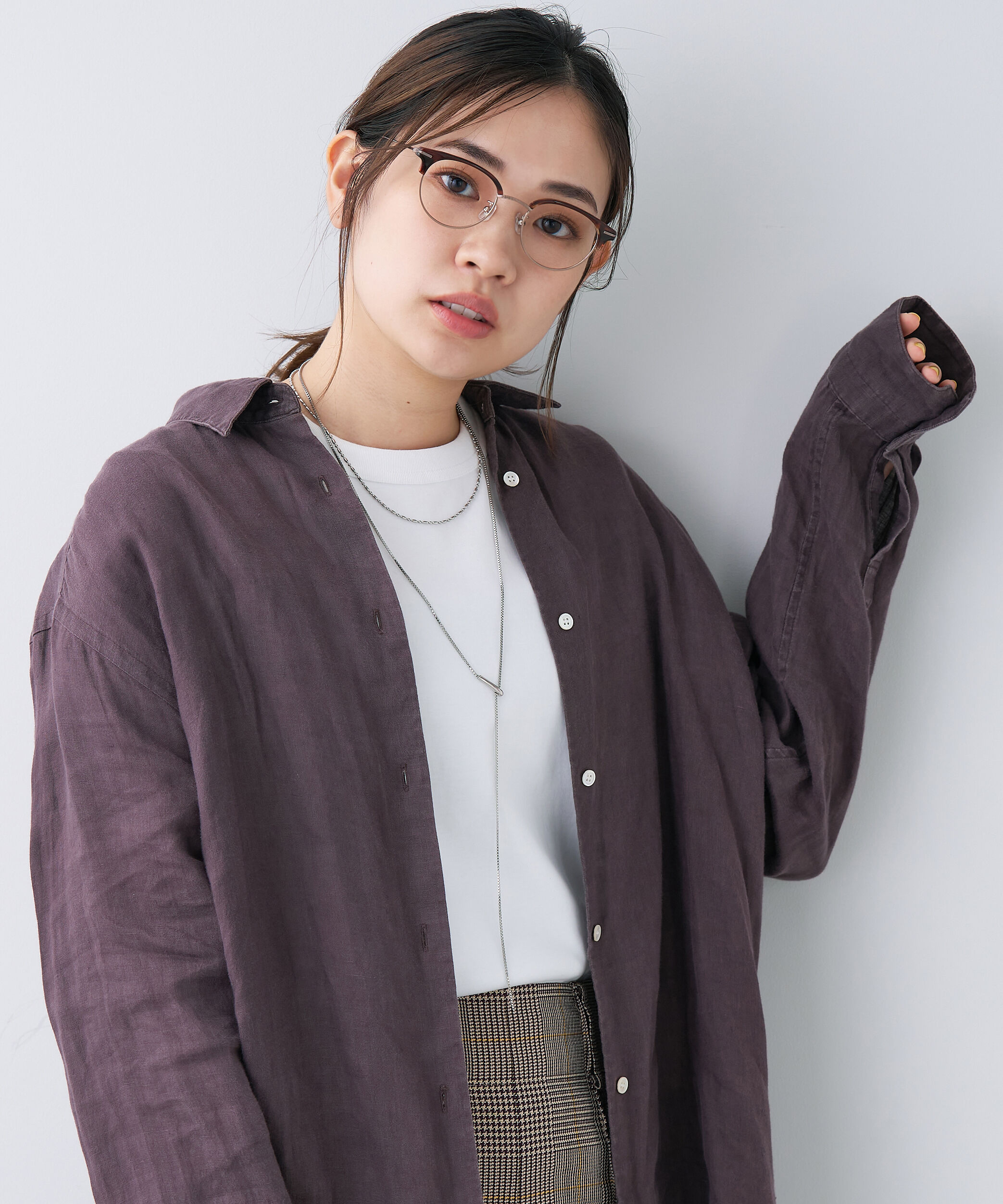  「ボストン型 メガネ｜Zoff｜UNITED ARROWS  ユナイテッドアローズ レンズ交換券付き」|メガネ|