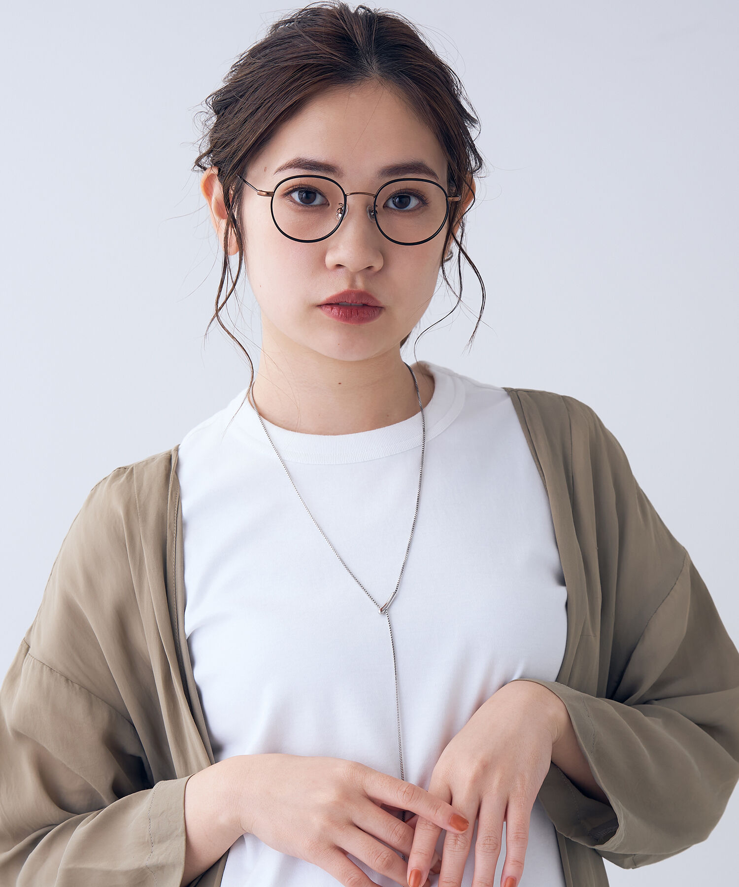  「ボストン型 メガネ｜深い色味が特徴のボストンフレーム/ClassicMetal レンズ交換券付き」|メガネ|