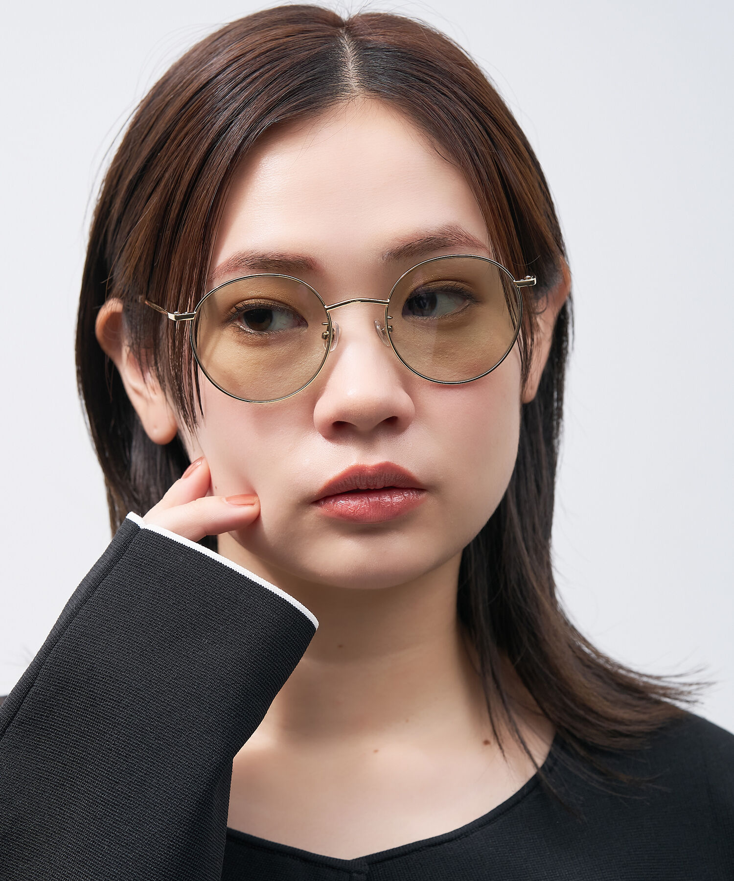  「ボストン型 丸型 サングラス ※一部カラーのみ色が変わる調光レンズ搭載 UVカット 紫外線対策｜SUNGLASSES 」|サングラス|ゴールド