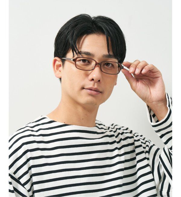  「スクエア型 メガネ｜ユニセックス 上質感のあるフレーム  レンズ交換券付」|メガネ|