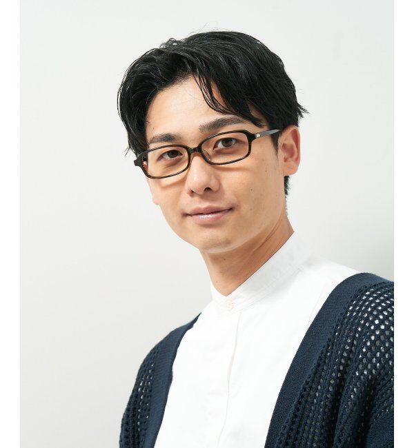  「スクエア型 メガネ｜ユニセックス 上質感のあるフレーム  レンズ交換券付」|メガネ|