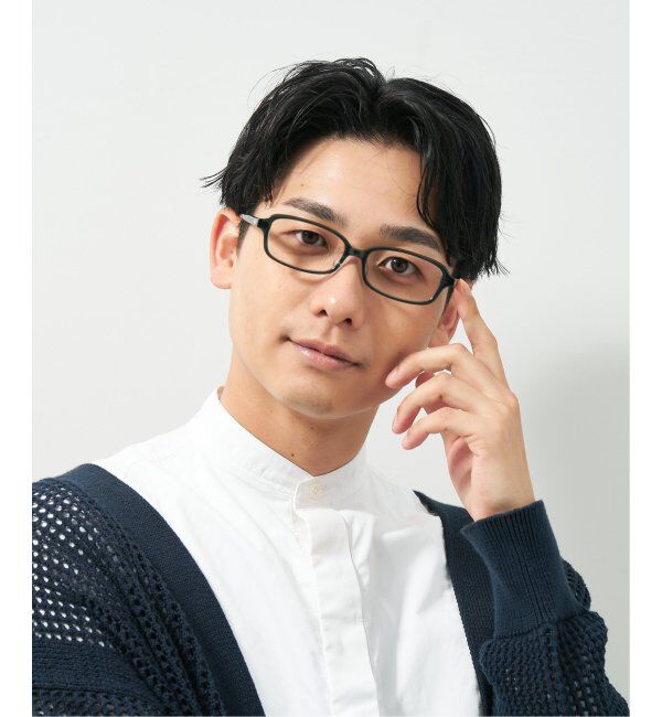  「スクエア型 メガネ｜ユニセックス 上質感のあるフレーム  レンズ交換券付」|メガネ|