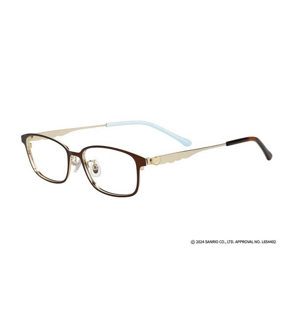  「Zoff｜Sanrio Characters シナモロールモデル レンズ交換券付」|メガネ|