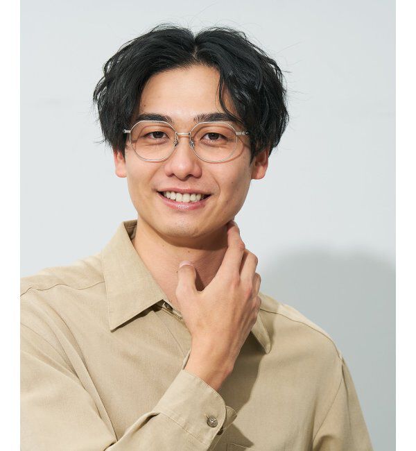  「ウエリントン型メガネ｜読書 レディース 女性用 大人可愛い 大理石｜Zoff｜CHIC レンズ交換券付」|メガネ|