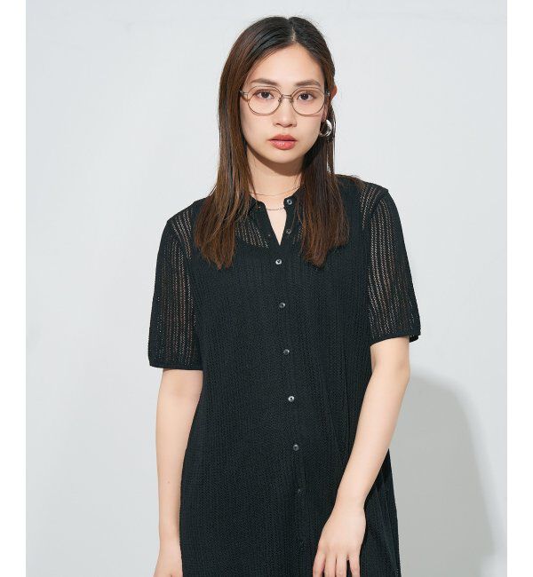  「ウエリントン型メガネ｜読書 レディース 女性用 大人可愛い 大理石｜Zoff｜CHIC レンズ交換券付」|メガネ|