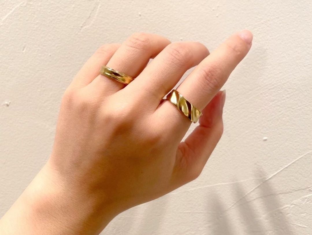  「silver925 ボリュームスムーステクスチャー リング (ニッケルフリー)」|リング|