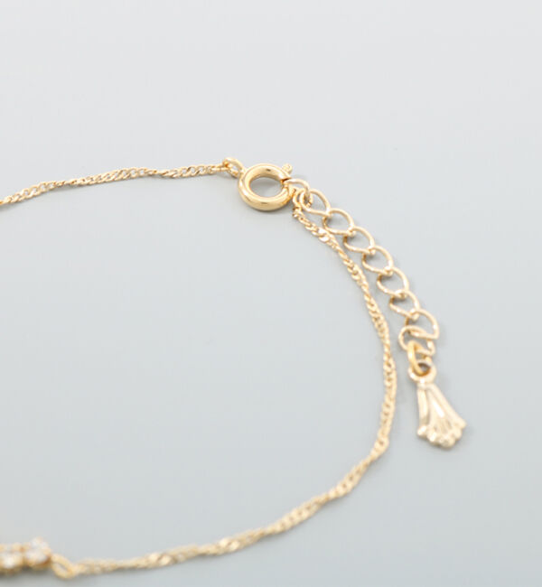 Phoebe「Vラインビジューブレスレット」|ブレスレット・バングル|