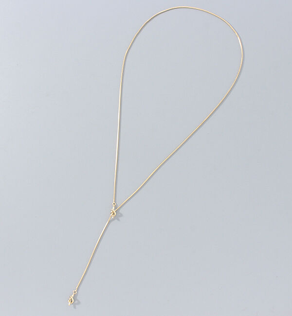 Phoebe「ノットアレンジYラインネックレス」|ネックレス|