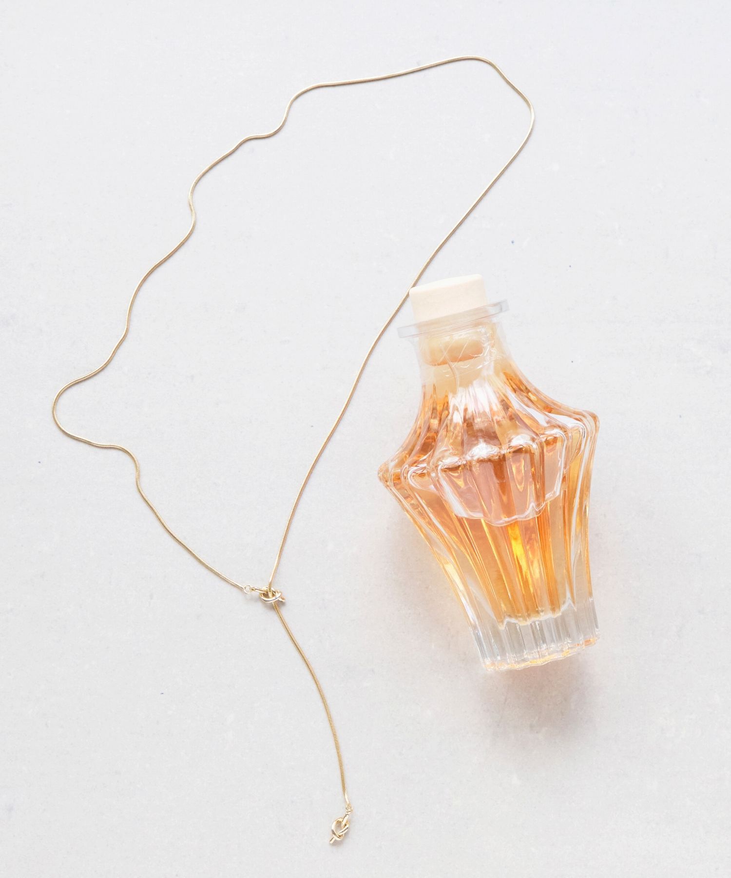 Phoebe「ノットアレンジYラインネックレス」|ネックレス|