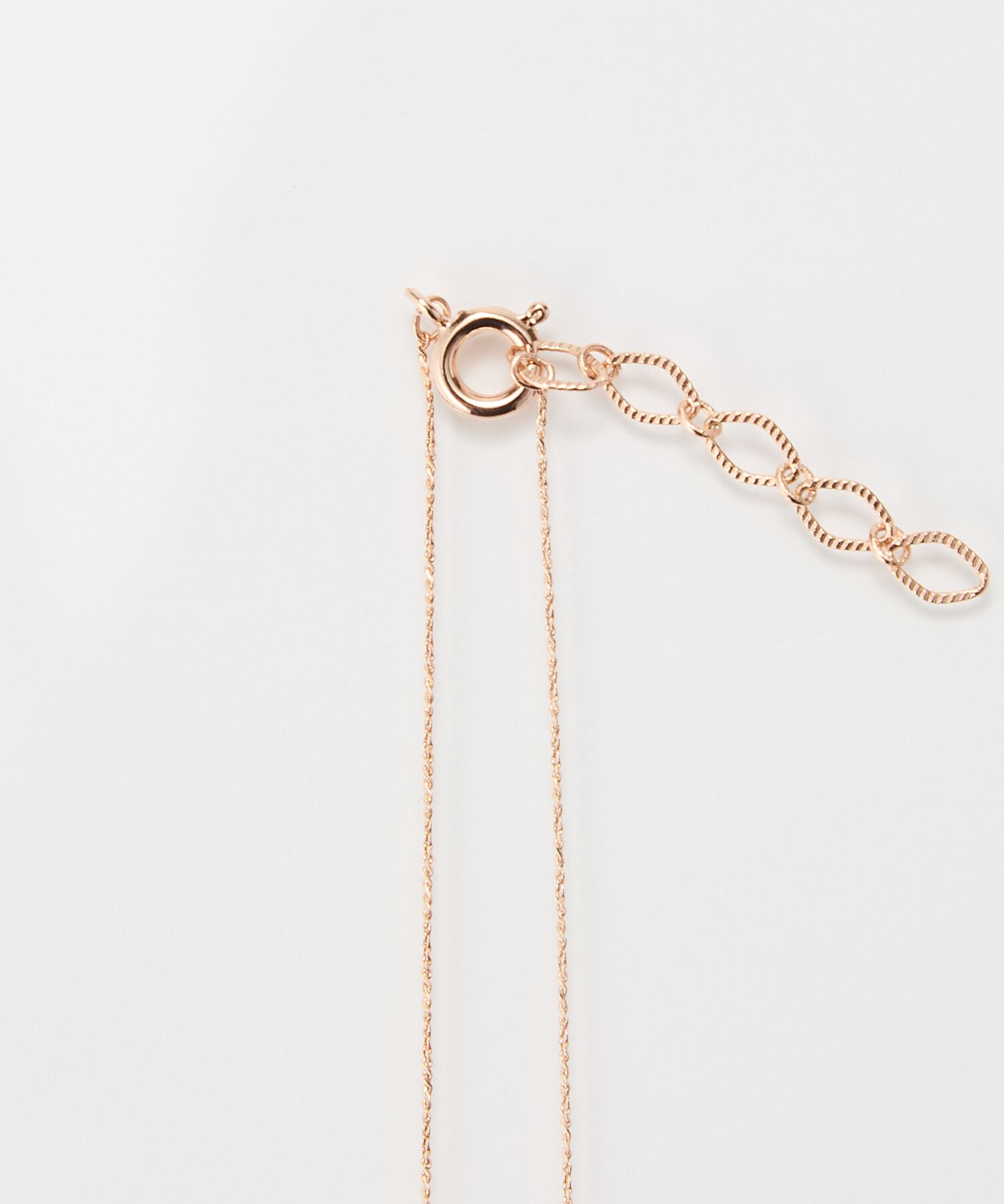 Phoebe「【金属アレルギー対応】ストレートバービジューネックレス　シャンパンゴールド」|ネックレス|