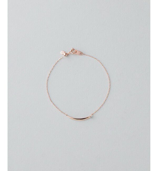 ete「K10MPG ミストピンク ブラウンダイヤモンド ブレスレット」|ブレスレット・バングル|ピンクゴールド