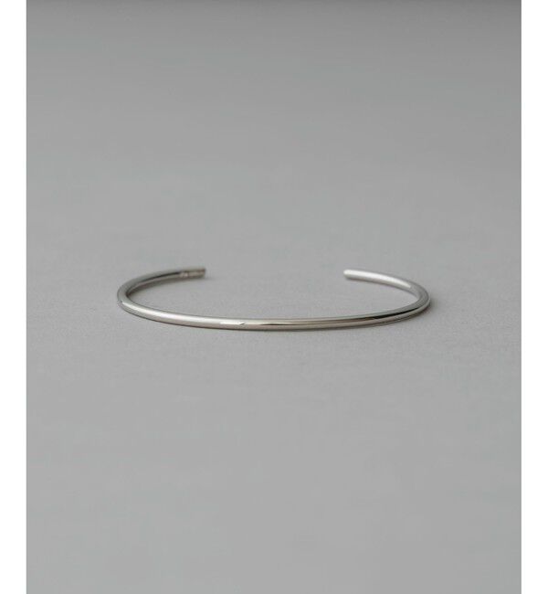ete「オブジェ シン バングル S」|ブレスレット・バングル|プラチナム