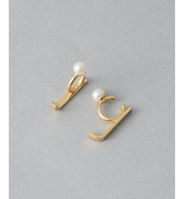 ete「パール リバーシブル イヤリング」|イヤリング|