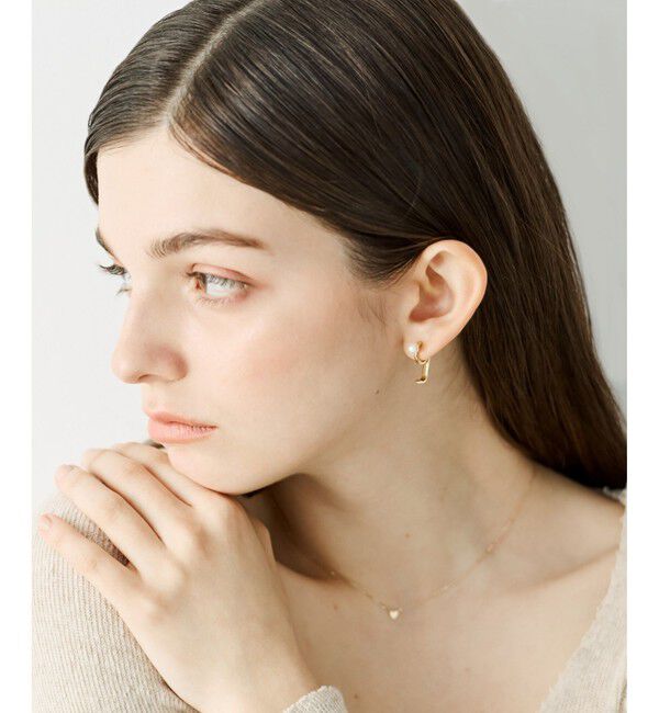 ete「パール リバーシブル イヤリング」|イヤリング|