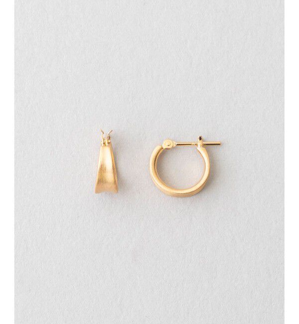 Jouete「フープピアス」|ピアス|イエローゴールド