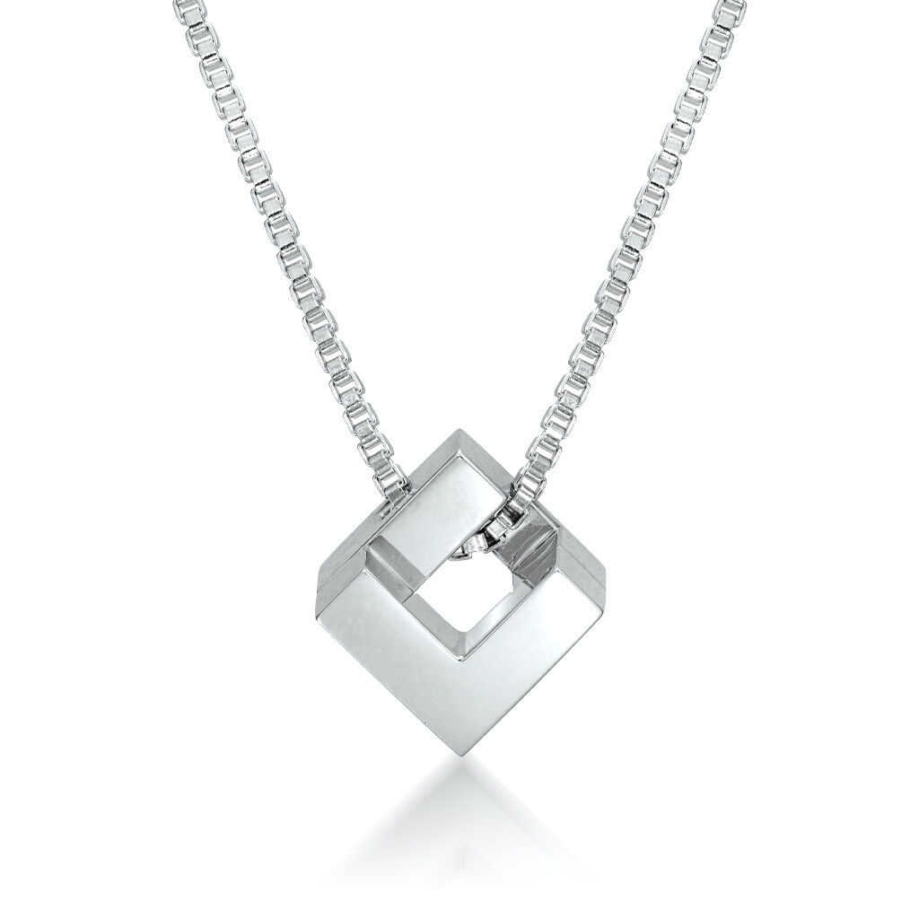 STAR JEWELRY「GEOMETRIC」|ネックレス|シルバー