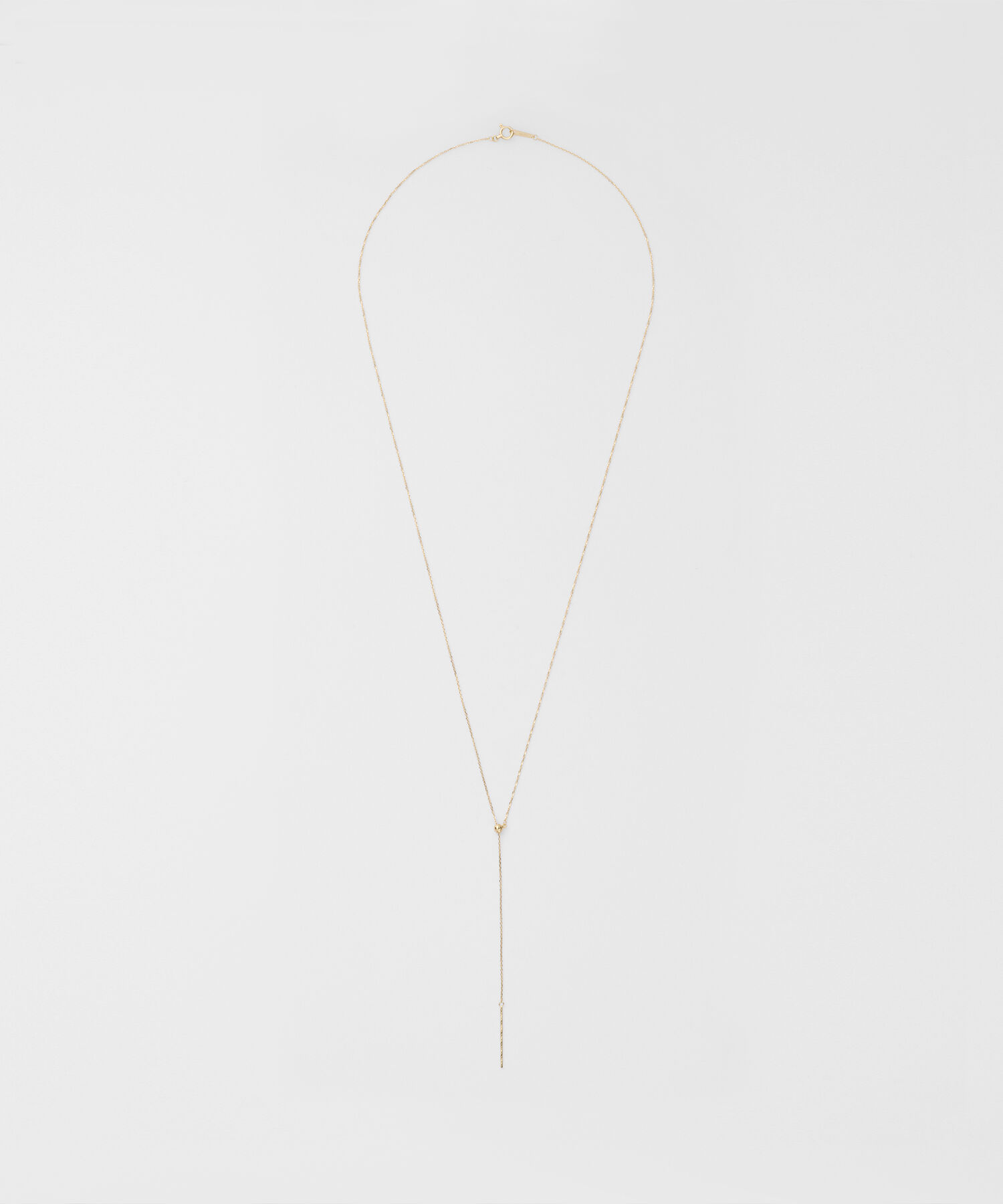 agete「K10ネックレス」|ネックレス|