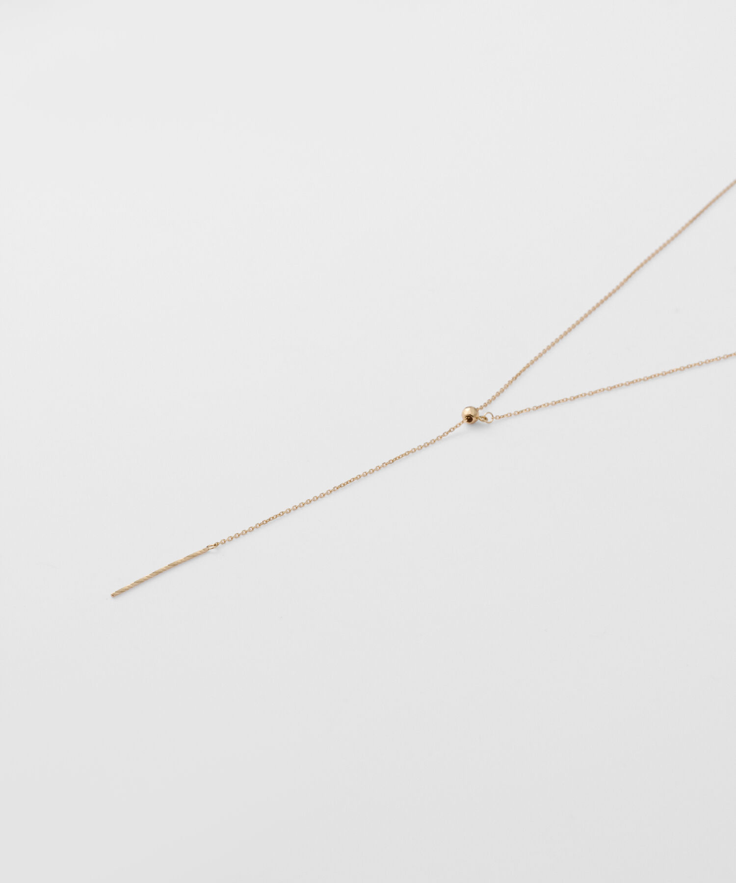 agete「K10ネックレス」|ネックレス|