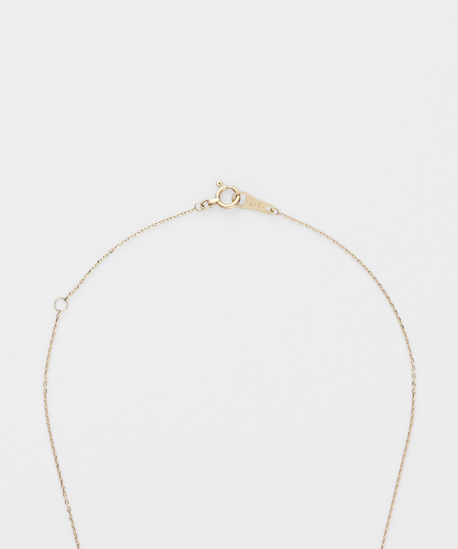 agete「K10ダイヤモンドネックレス（0.03ct）」|ネックレス|