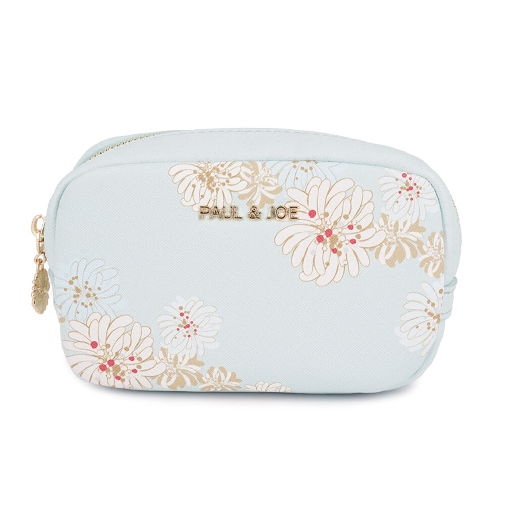 PAUL&JOE「ポーチ／クリザンテーム　ラメ　／ＰＡＵＬ　＆　ＪＯＥ」|ポーチ|ミント